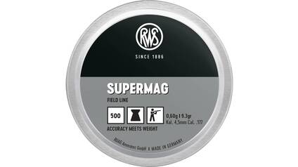 RWS SUPERMAG 0,60g/9,3gr Ø 4,50