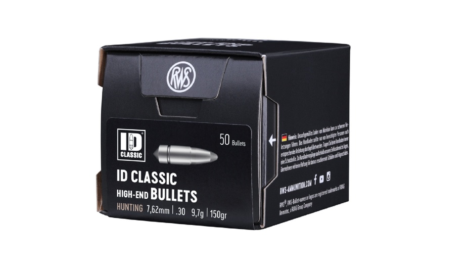 RWS Geschoss ID Classic .308/7.62mm 9.7g