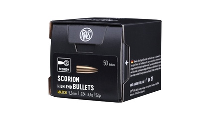 RWS Geschosse SCORION .224/5,6mm 3,4g/52gr