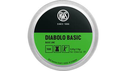 RWS DIABOLO BASIC 0,45g/7,0gr Ø 4,50