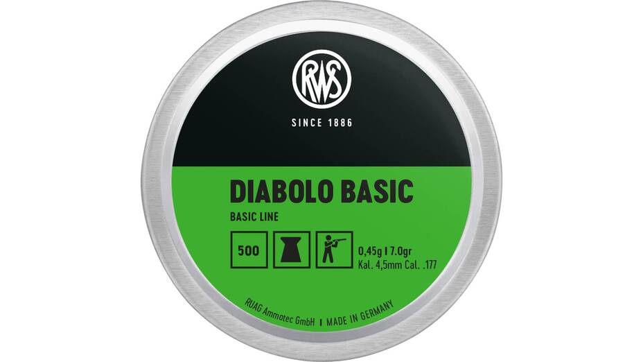 BASIC-L DIABOLO 4,5MM 0,45G 500ER