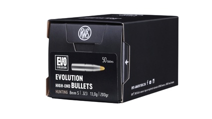 RWS Geschosse EVOLUTION .323/8mmS 13,0g/200gr