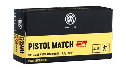 RWS Randfeuerpatrone Pistol Match SR .22 LR