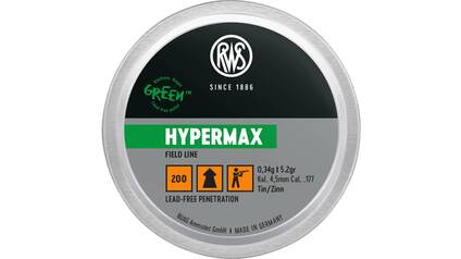 RWS HYPERMAX 0,34g/5,2gr Ø 4,50