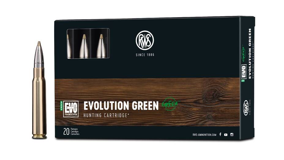 RWS Jagdpatrone 8x57 IS EVO Green 9.0g