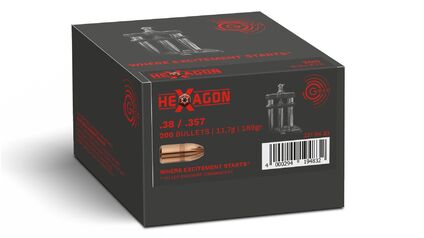 GESCH .357 MAG 11,7G/180GR HEXAGON 200ER