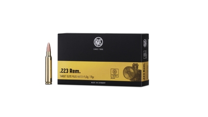 RWS .223 Rem. TARGET ELITE PLUS 5,0g/77gr