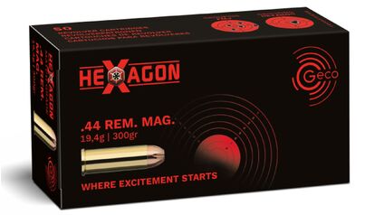 GECO .44 Rem. Mag. Hexagon 19,4g/300gr