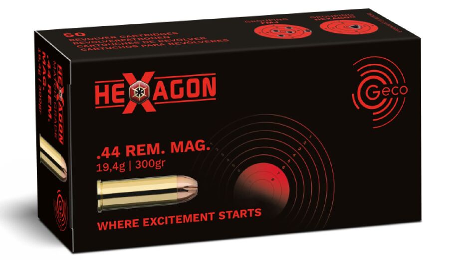 PAT .44 REM MAG GECO 19,4G HEXAGON 50ER