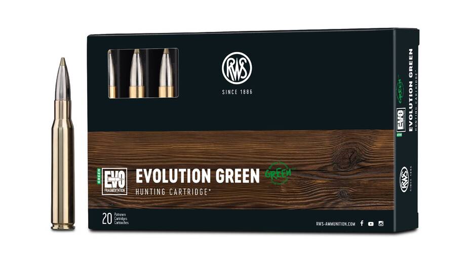 RWS Jagdpatrone .30-06 Spgfld Evolution Green 9.0g