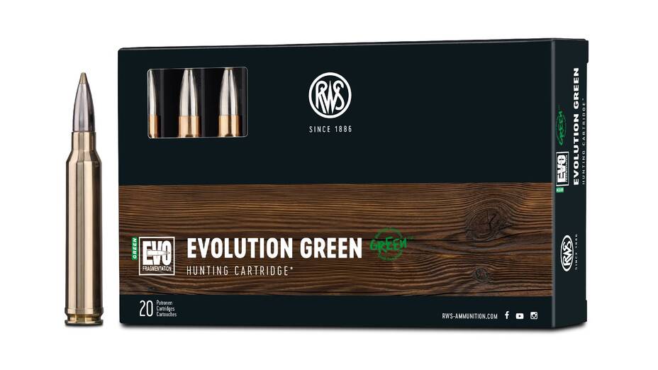 RWS Jagdpatrone .300 Win Mag EVO Green 9.0g