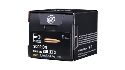 RWS Geschosse SCORION .264/6,5mm 8,4g/130gr