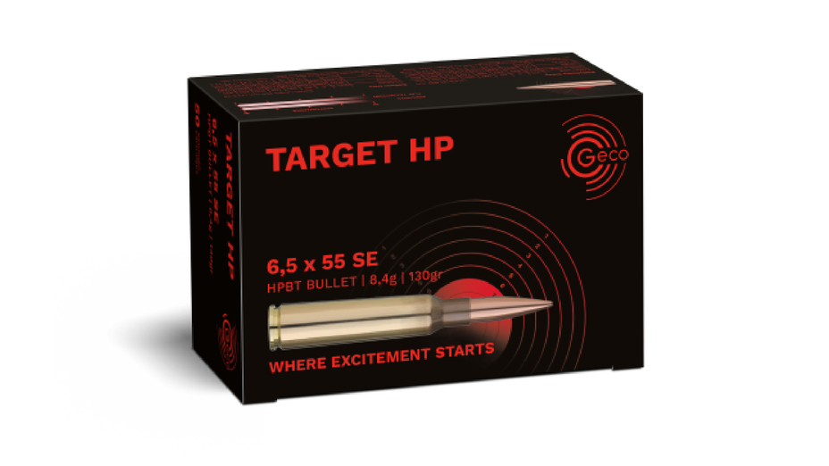 PAT 6,5X55 GECO TARGET HP 8,4G 130GR 50E