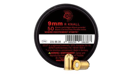 GECO Platzpatrone 9mm/380 Knall Schwarzp