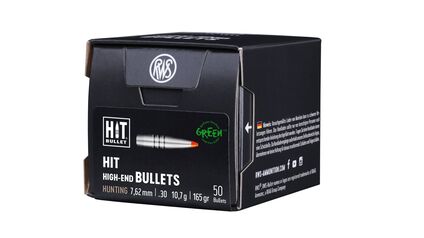 RWS Geschosse HIT .30/7,62mm 10,7g/165gr