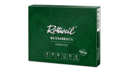 Rottweil Waidmannsheil Magnum Steel 12/76 3,5 mm