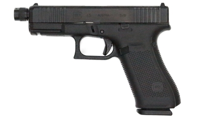 GLOCK Pistole G45 Gen5, MOS, FS, 9 mm Luger, Compact Crossover, mit Gewindelauf