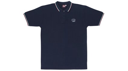 FAIR POLO-SHIRT UNI GR M DUNKELBLAU