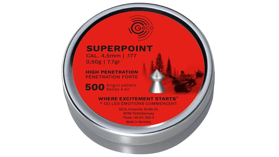 S-POINT GECO 4,5MM 0,50G 500ER