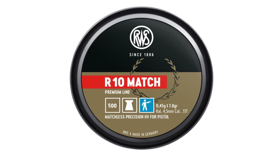 RWS Diabolo Premium Line R10, Ø 4.50mm LP LP 0.45g