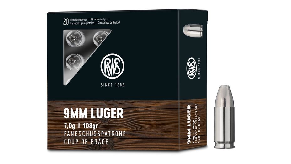 PAT 9MM LUGER RWS FS 7,0G 20