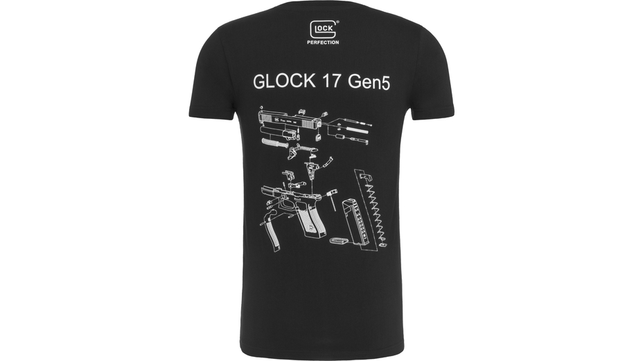 GLOCK T-Shirt Engineering GEN5 Herren L